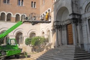 Idrosabbiatura edificio storico 02